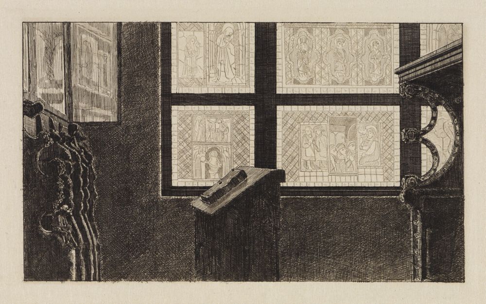 Max Klinger - Gothisches Zimmer im Kunstgewerbe-Museum