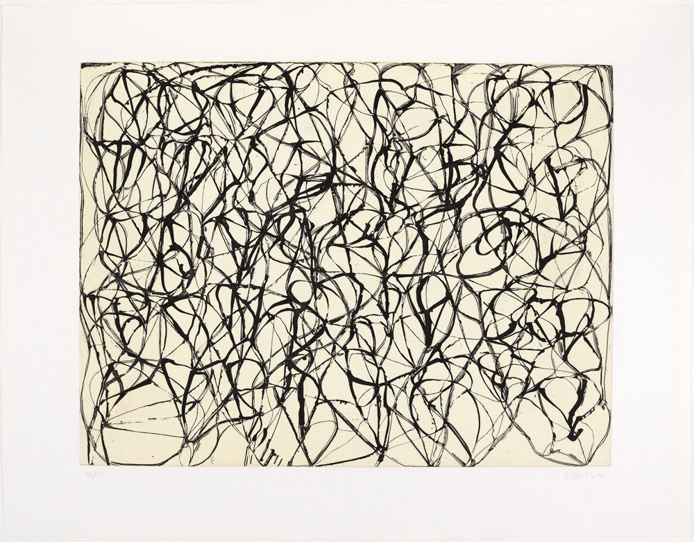 Brice Marden - Cold Mountain Series. Zen Studies