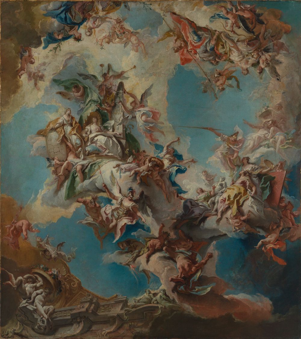 Carlo Carlone - Hochherzigkeit, Freigebigkeit und die Künste