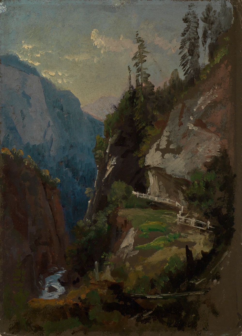 Johann Wilhelm Schirmer - Via Mala