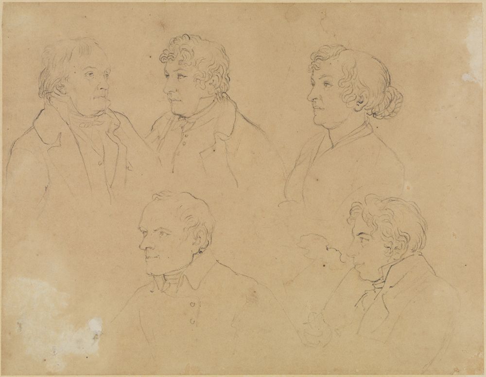Joseph Anton Koch - Fünf Bildnisse