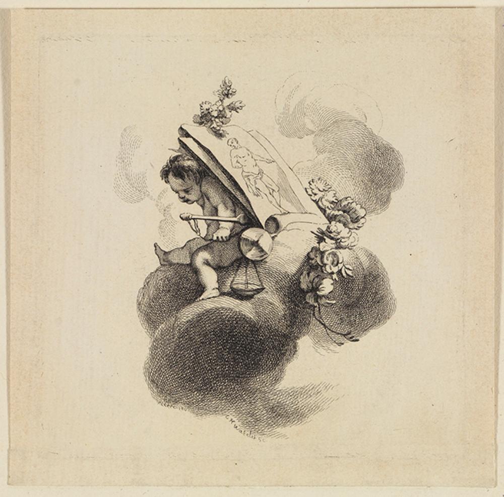 Claude Henri Watelet - Putto, Allegorie auf ?