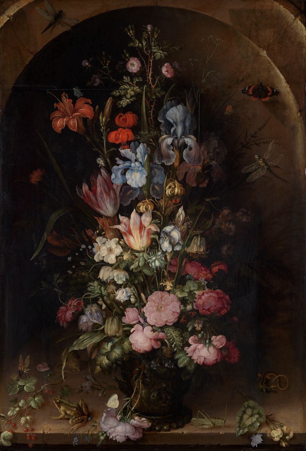 Roelant Savery - Blumenstillleben