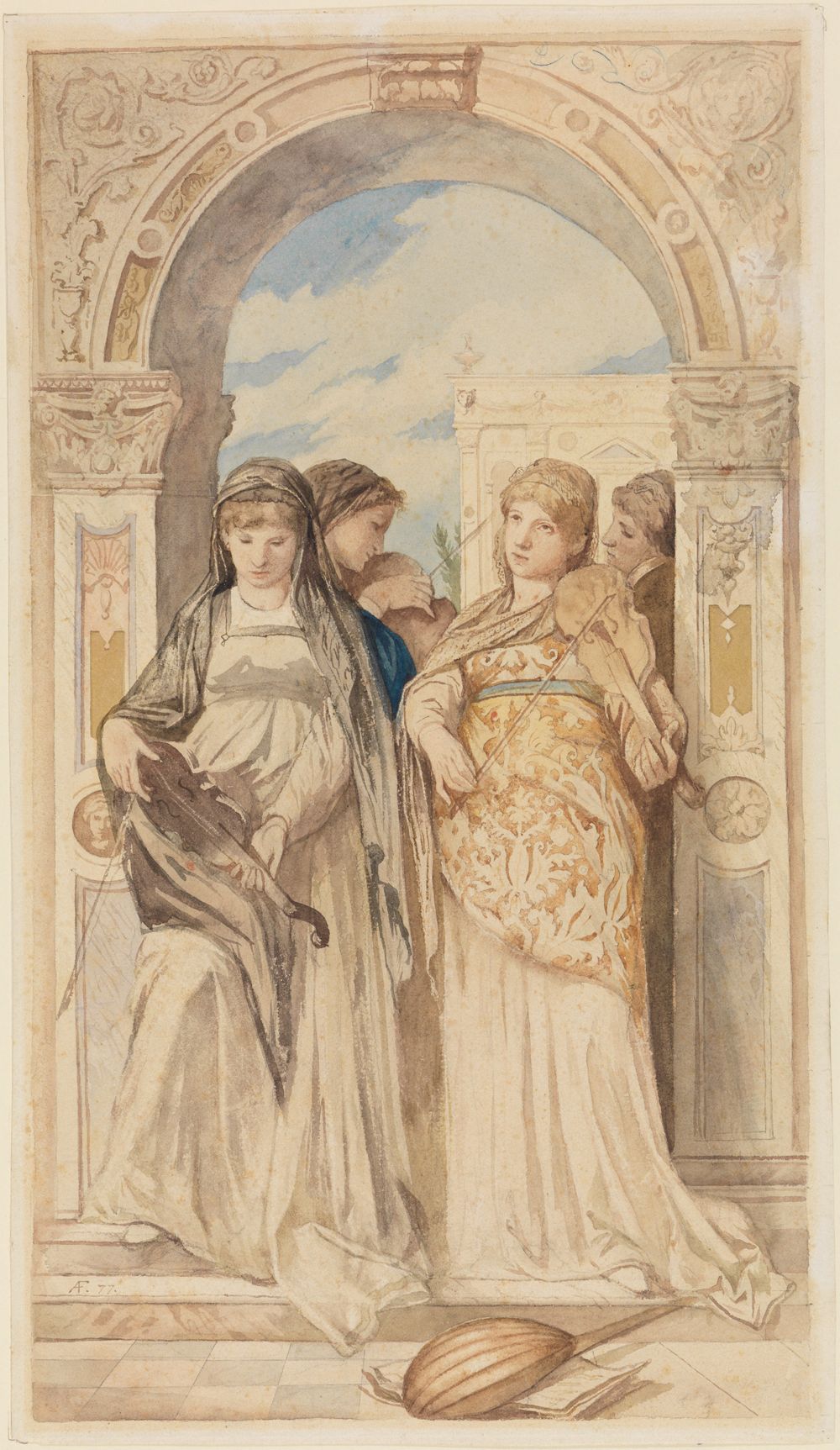 Anselm Feuerbach - Das Konzert