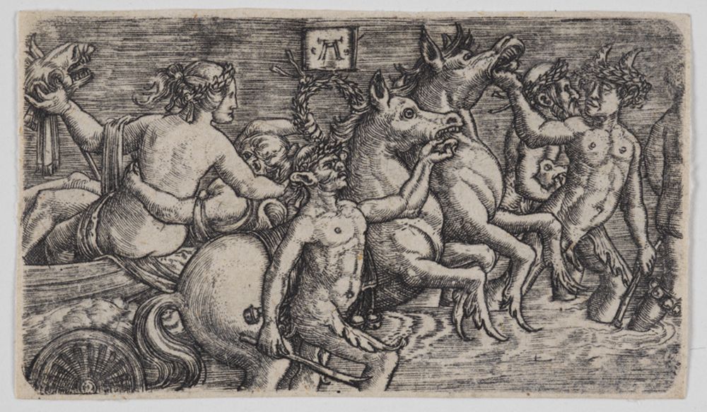 Albrecht Altdorfer - Neptun raubt eine Nymphe