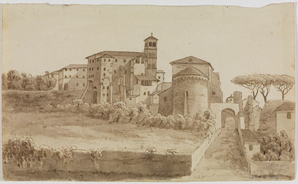 Friedrich Weinbrenner (1766) - Die Kirche SS. Giovanni e Paolo in Rom