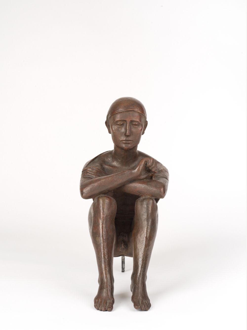 Hermann Blumenthal - Hockender Campagnahirte