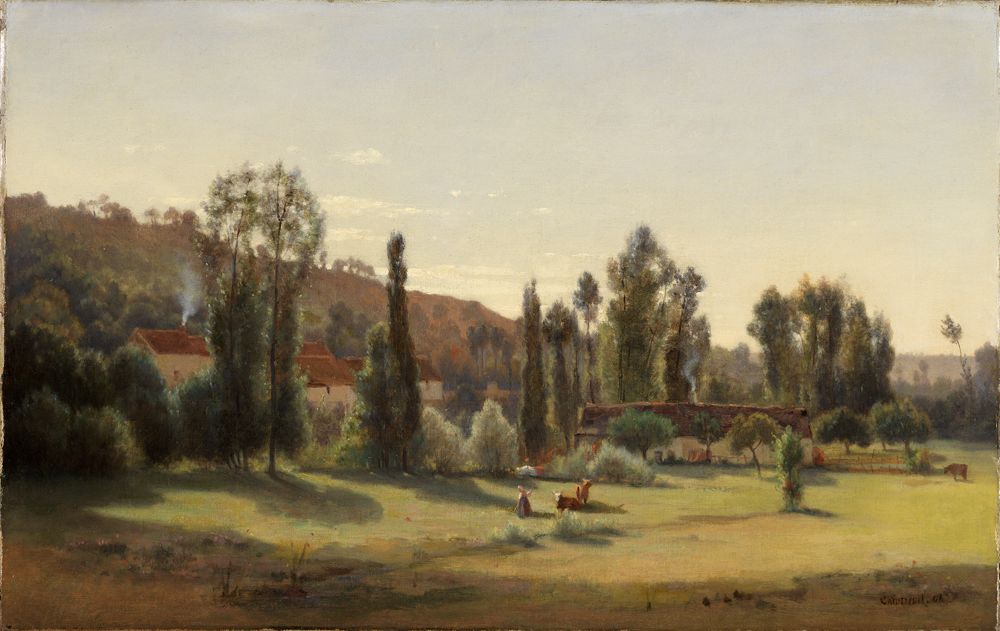 Antoine Chintreuil - Landschaft bei Marcoussis