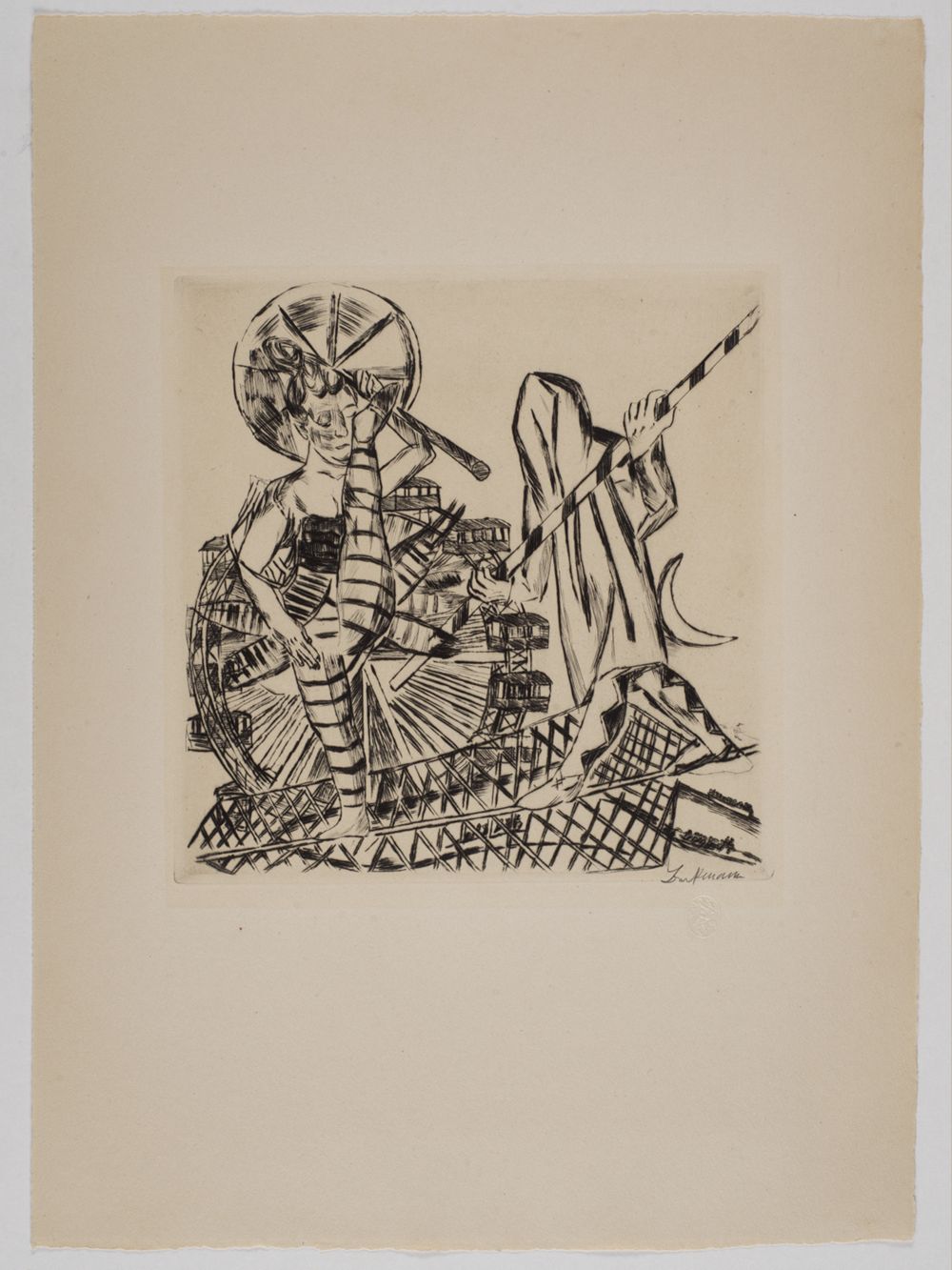 Max Beckmann - Die Seiltänzer