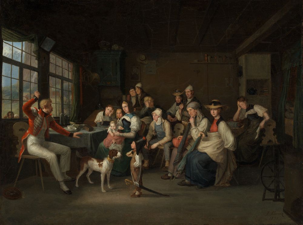 Johann Baptist Kirner - Schweizer Gardist erzählt in seiner Heimat seine Erlebnisse während der Pariser Juli-Revolution von 1830