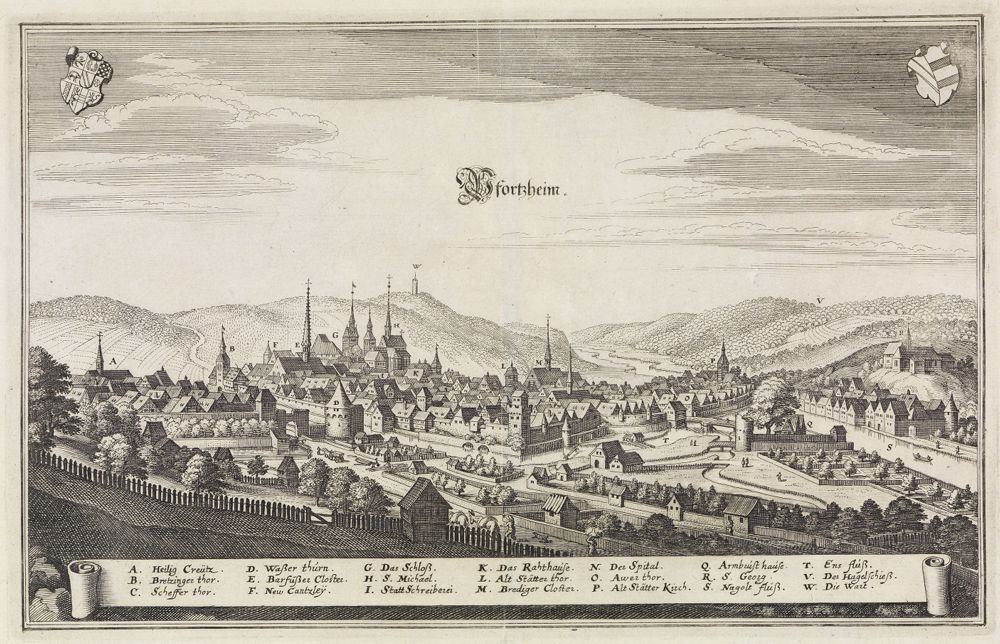 Matthäus Merian (1593) - Pforzheim