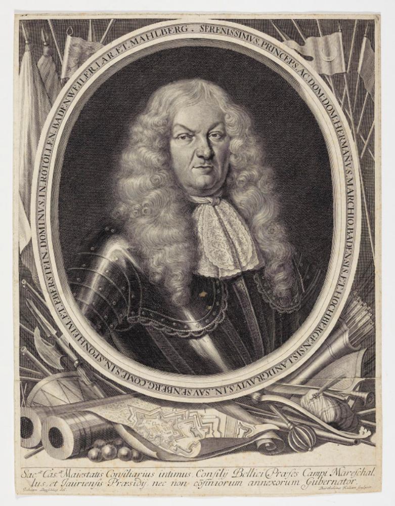 Bartholomäus Kilian (1630) - Hermann, Markgraf von Baden, 1628-1691