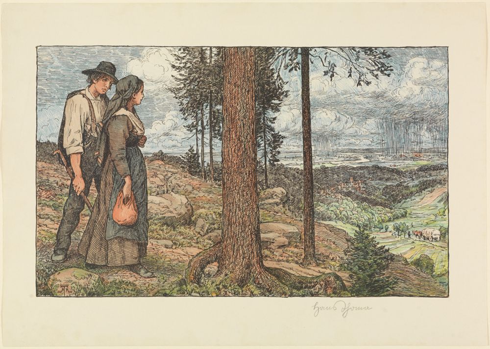 Hans Thoma - Heimatlos