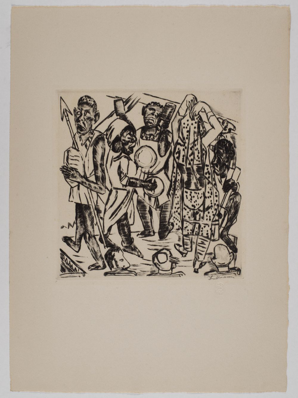 Max Beckmann - Niggertanz
