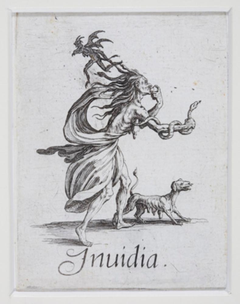 Jacques Callot (1592) - Der Neid (Inuidia)