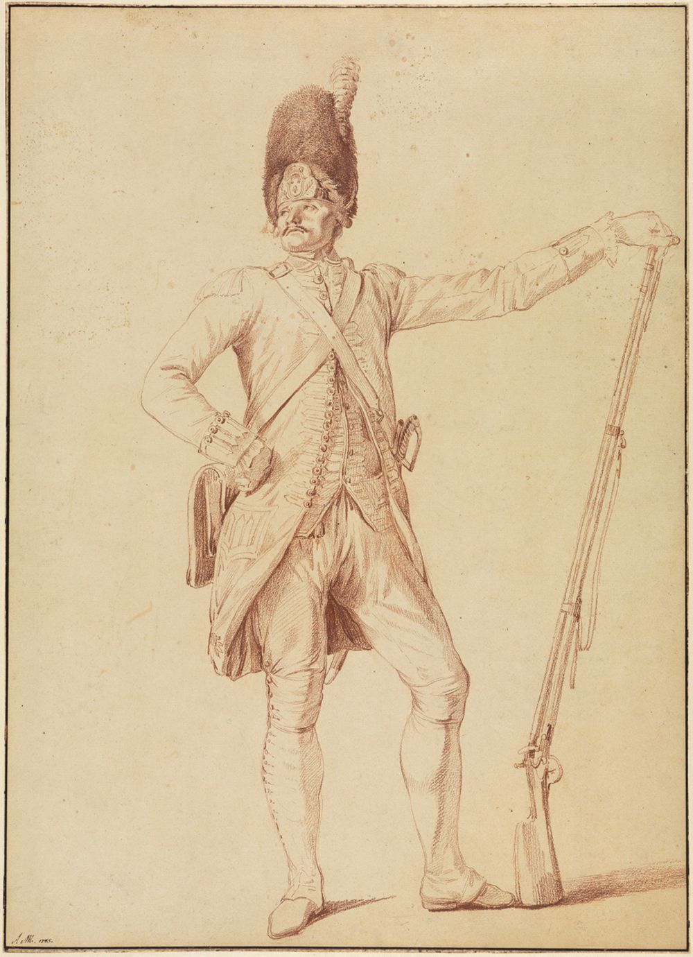 Alexandre Moitte - Sergeant eines französischen Infanterieregiments