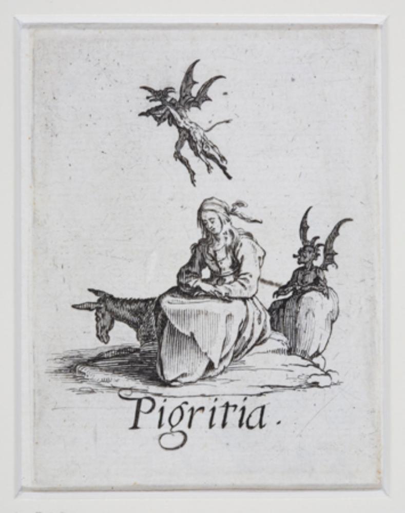 Jacques Callot (1592) - Die Trägheit (Pigritia)