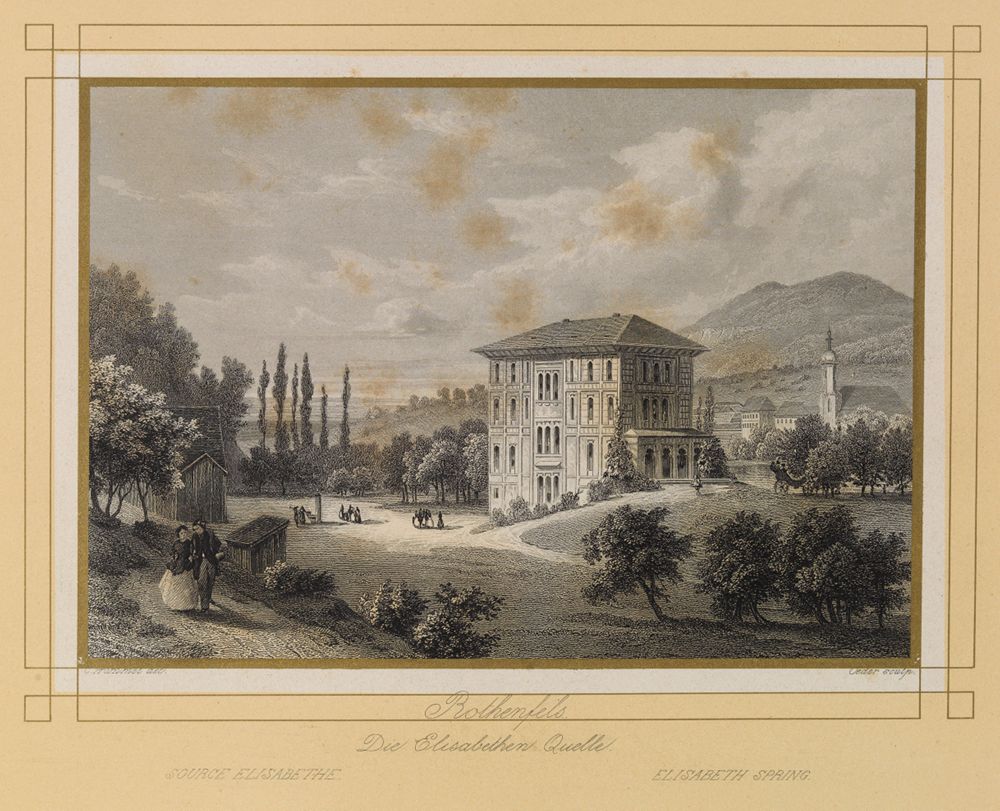 L. Oeder - Rothenfels. Die Elisabethen Quelle.
