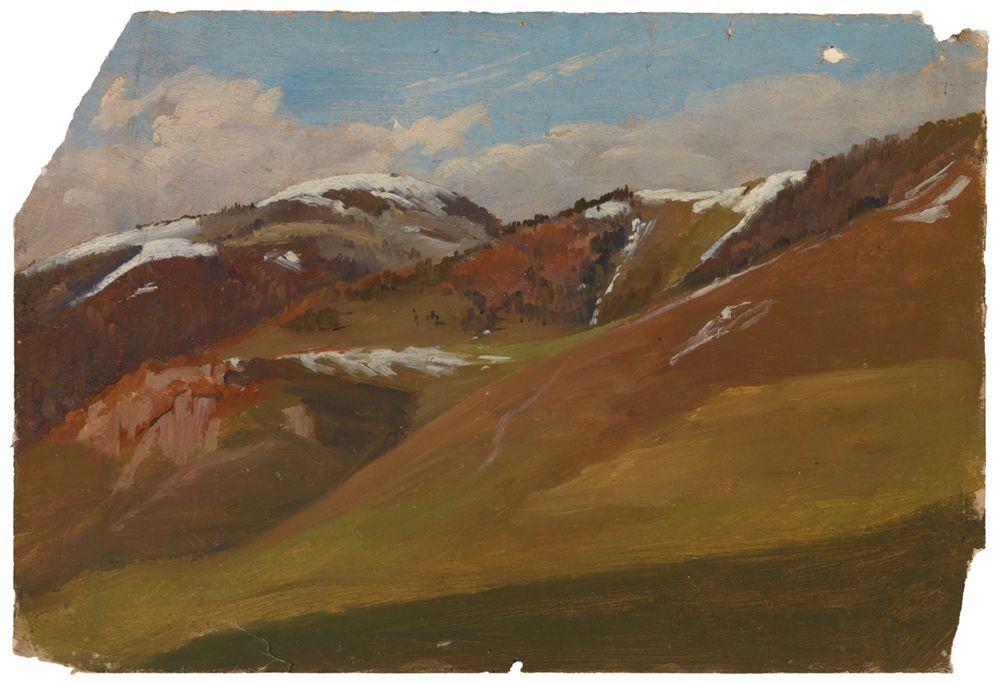 Eugen Bracht - Blick auf Herzogenhorn und Kaiserberg