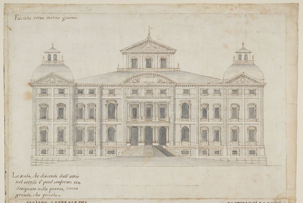 Guarino Guarini - Kopie - Schloss Racconigi bei Turin
