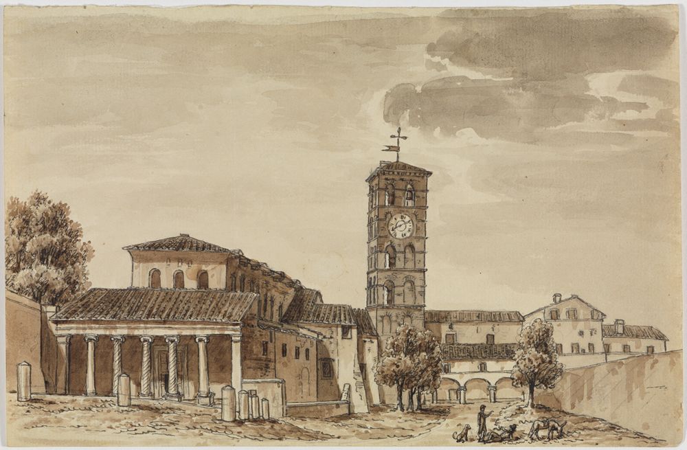Friedrich Weinbrenner - Die Kirche S. Lorenzo fuori le Mura in Rom
