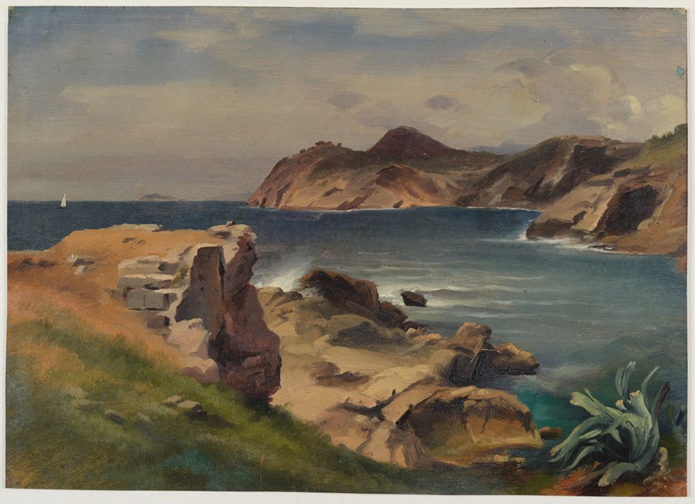 Wilhelm Klose - Felsige Meeresbucht