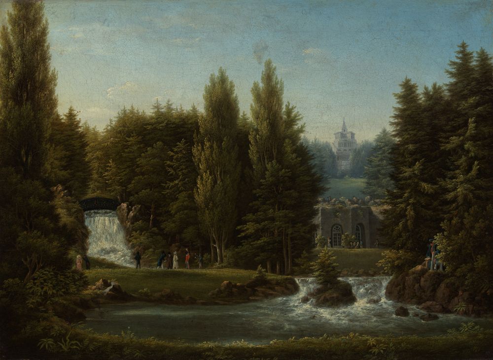 Georg Primavesi - Teufelsbrücke im Park Wilhelmshöhe, Kassel