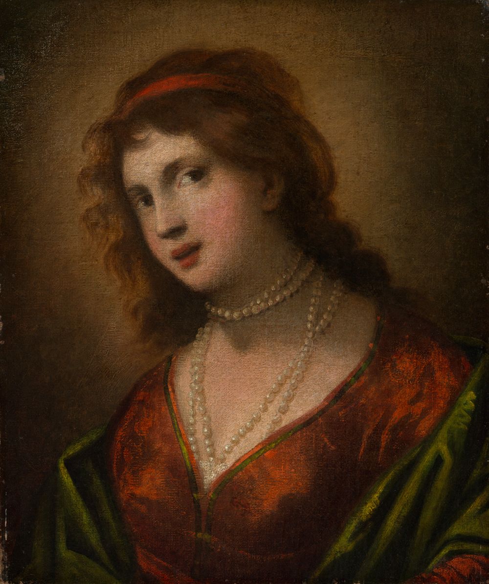 Pietro della Vecchia - Bildnis eines jungen Mädchens
