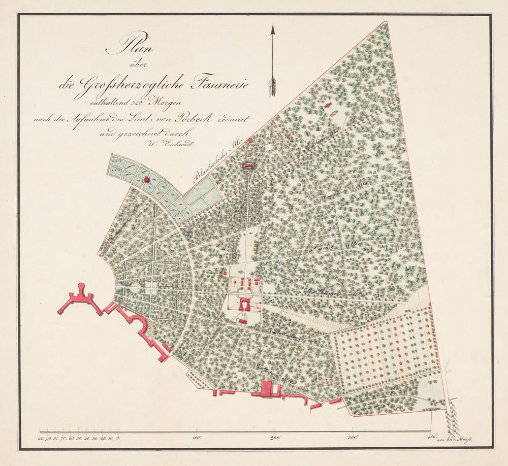 W. Eichrodt - Fasanengarten in Karlsruhe