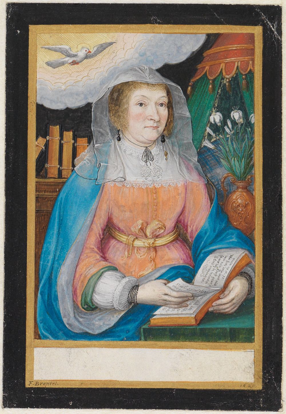 Friedrich Brentel - Bildnis Anna Maria Freifräulein von Fleckenstein