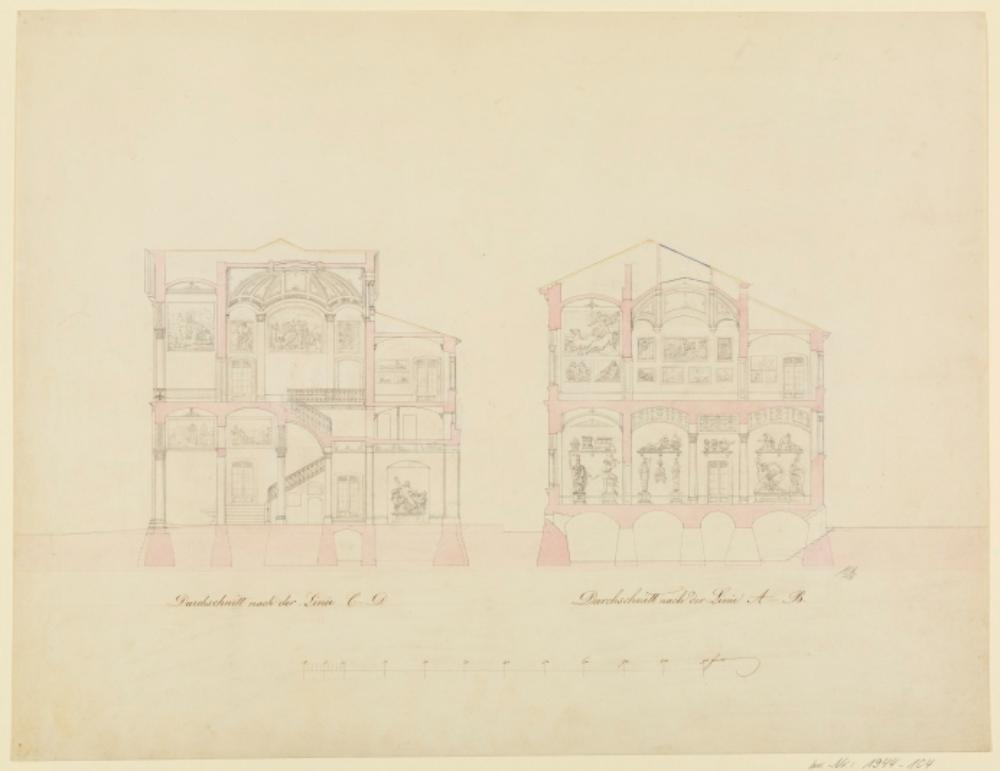 Heinrich Hübsch - Kunsthalle in Karlsruhe