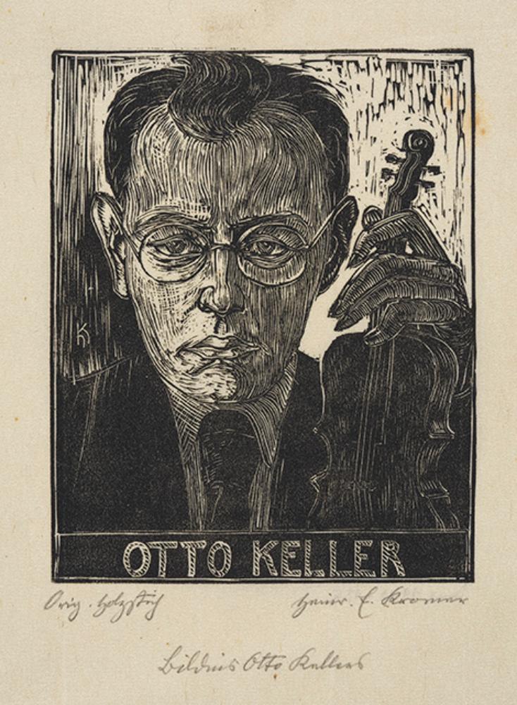 Heinrich Ernst Kromer - Bildnis Otto Keller