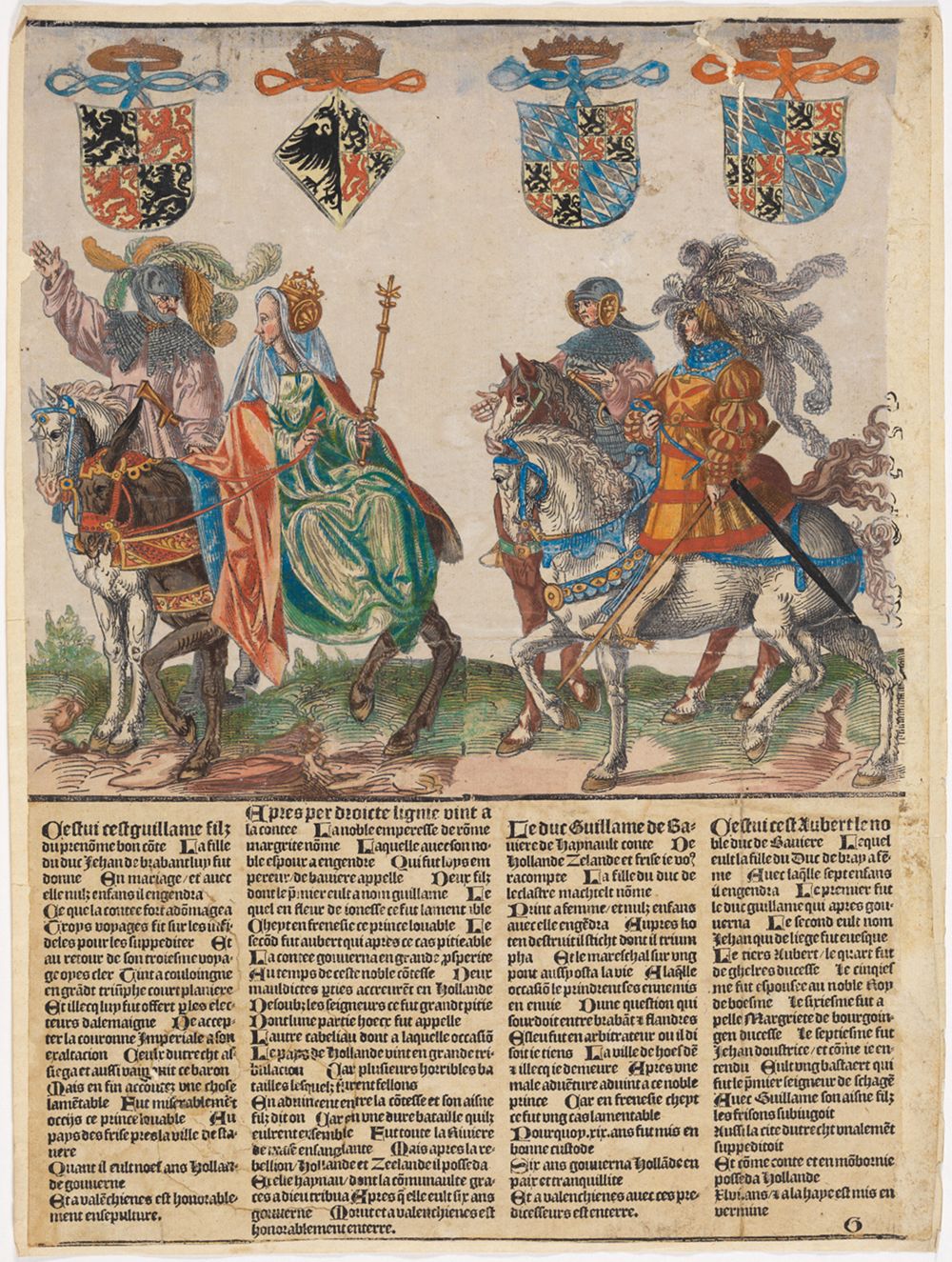 Jacob Cornelisz. van Oostsanen - Wilhelm IV, Margaret, Wilhelm V, Adalbert
