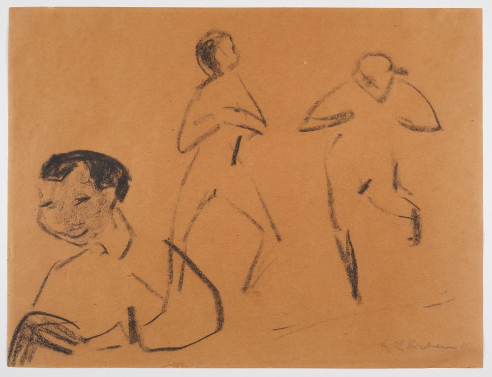 Ernst Ludwig Kirchner - Milly, Nelly und Sam