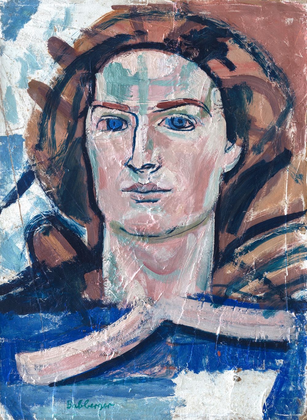 August Babberger - Mädchenkopf