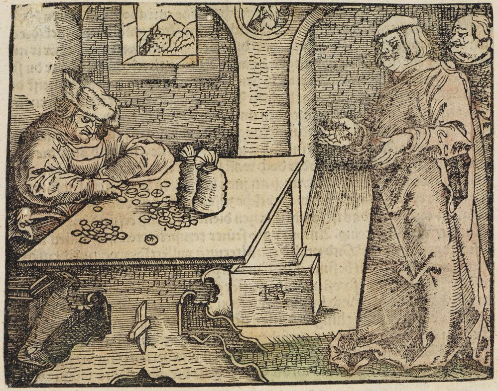 Hans Baldung - Der Wucherer