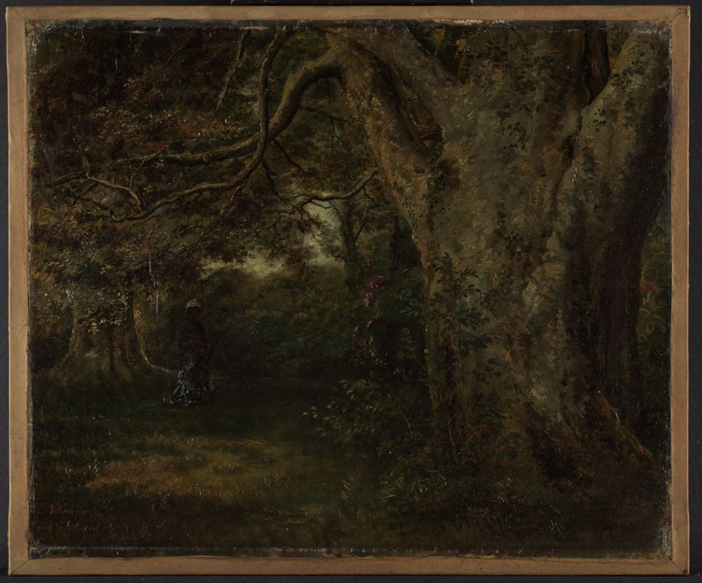 Nathanael Schmitt - Dame im Park