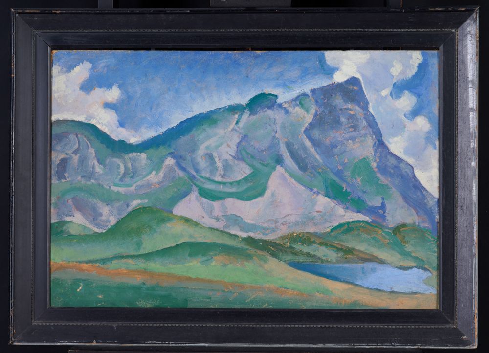 August Babberger - Berglandschaft (Brüninghaupt)