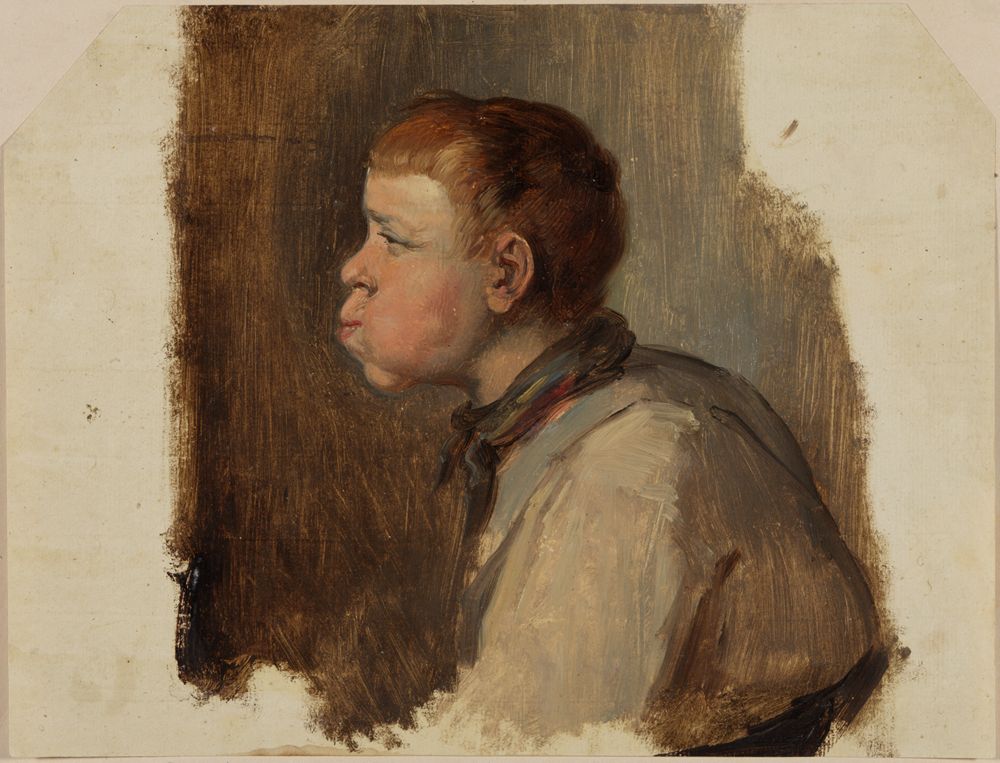 Johann Baptist Kirner - Brustbild eines Jungen