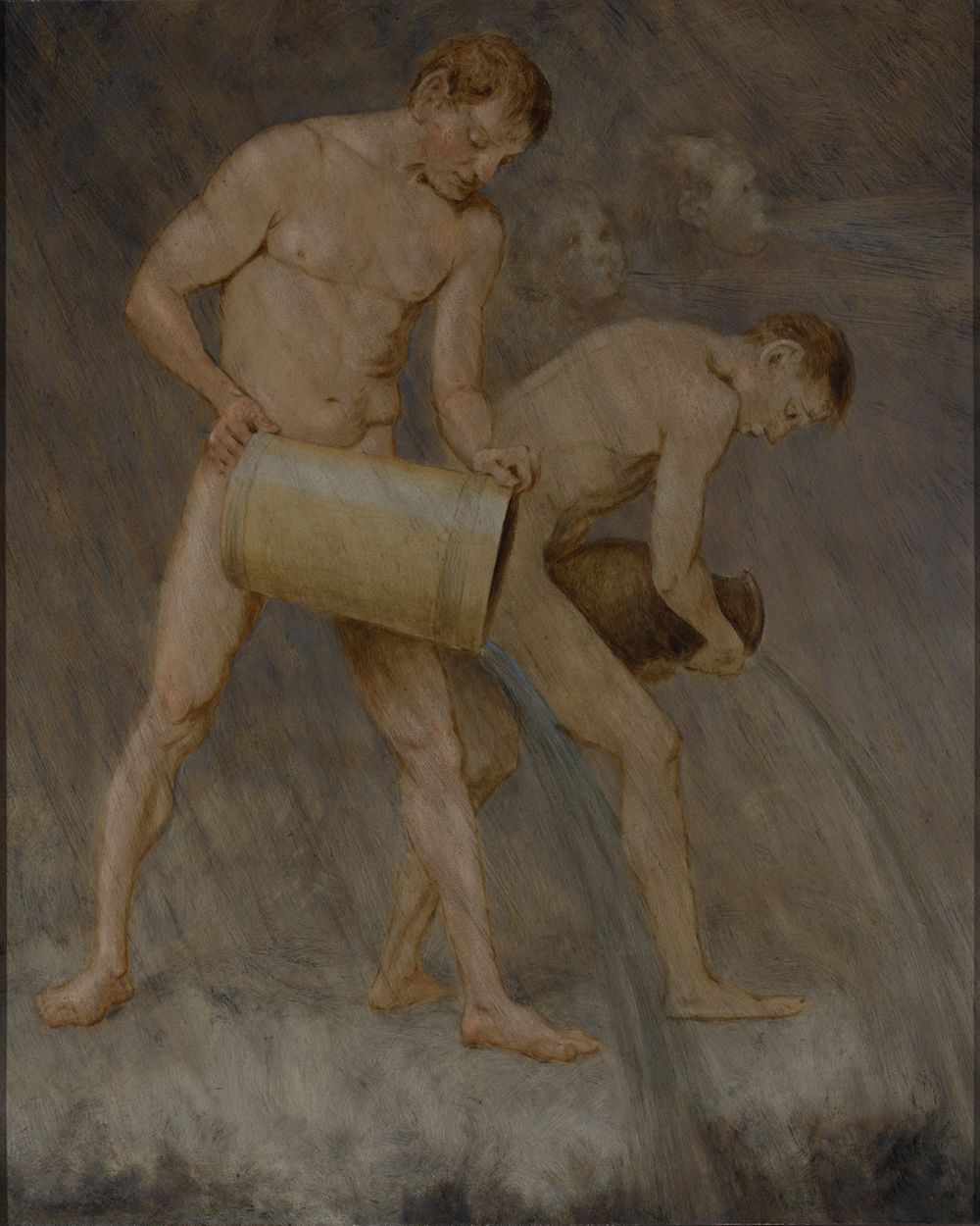 Hans Thoma - November (die Regengötter)