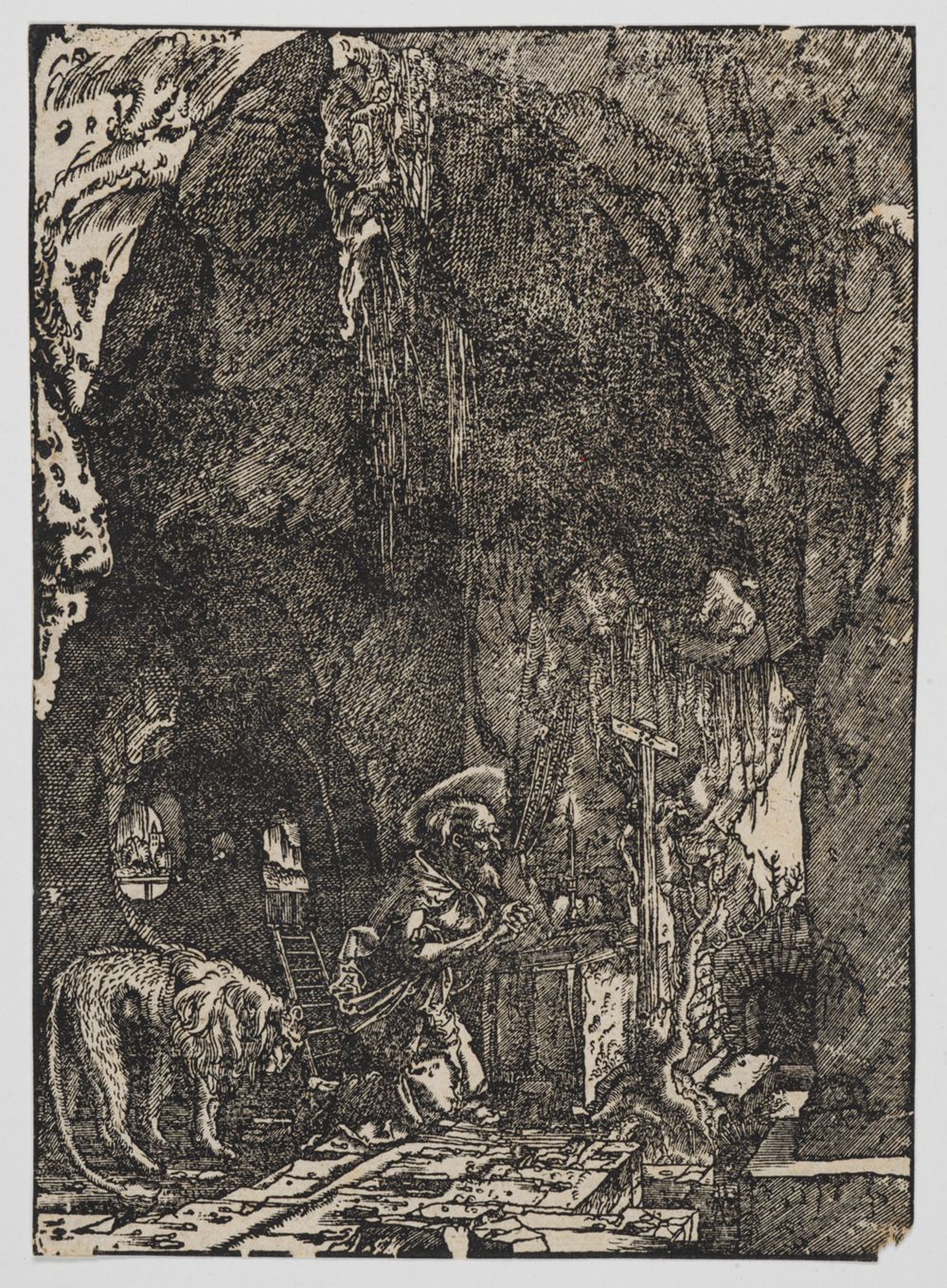 Albrecht Altdorfer - Der heilige Hieronymus in der Felsengrotte