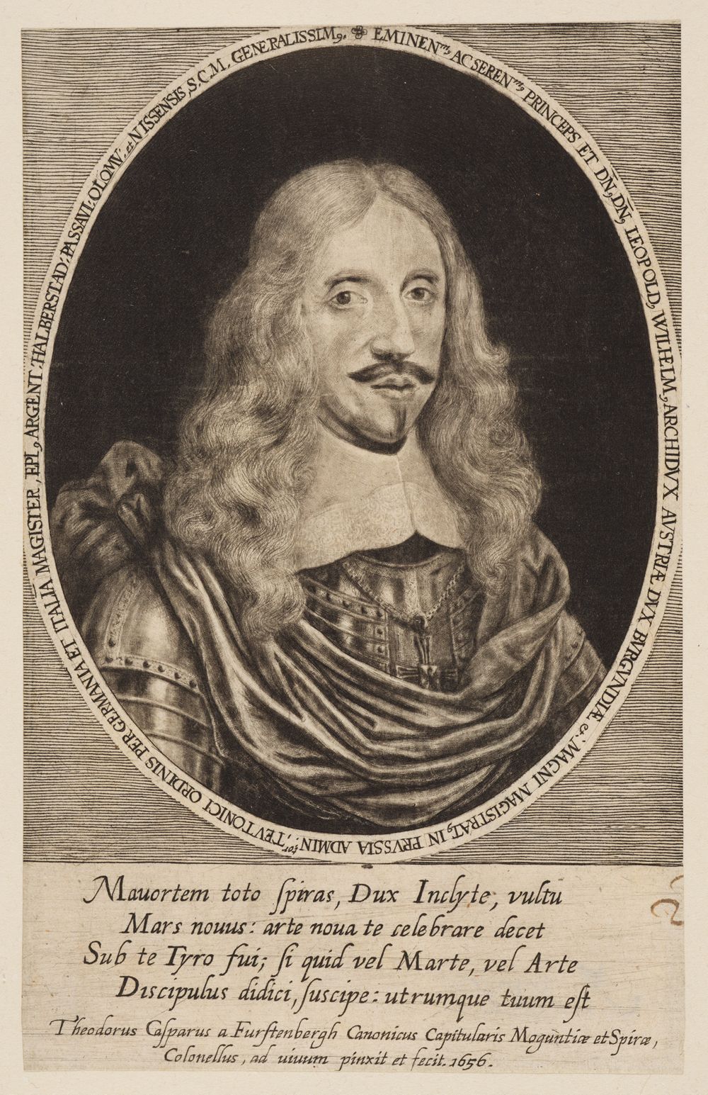 Dietrich Caspar von Fürstenberg - Leopold Wilhelm, Erzherzog von Österreich und Burgund