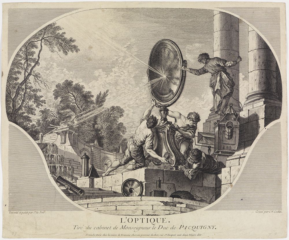 Charles Nicolas Cochin (1688) - Die Optik