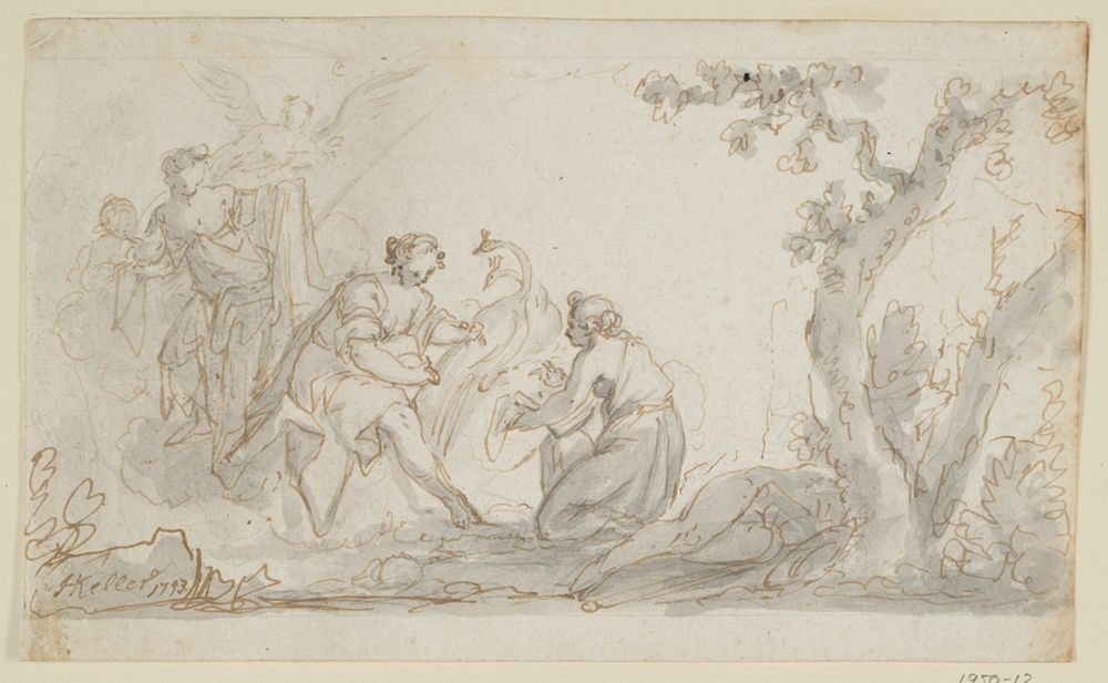 Johann Heinrich Keller (1692) - Mythologische Szene
