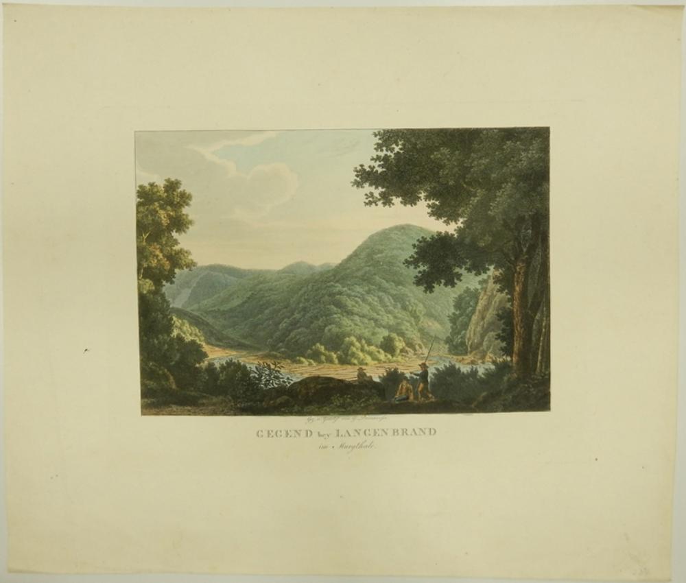 Georg Primavesi - Gegend bei Langenbrand (im Murgtal)
