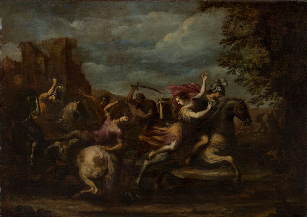 Francesco Allegrini (1624) - Frauenraub