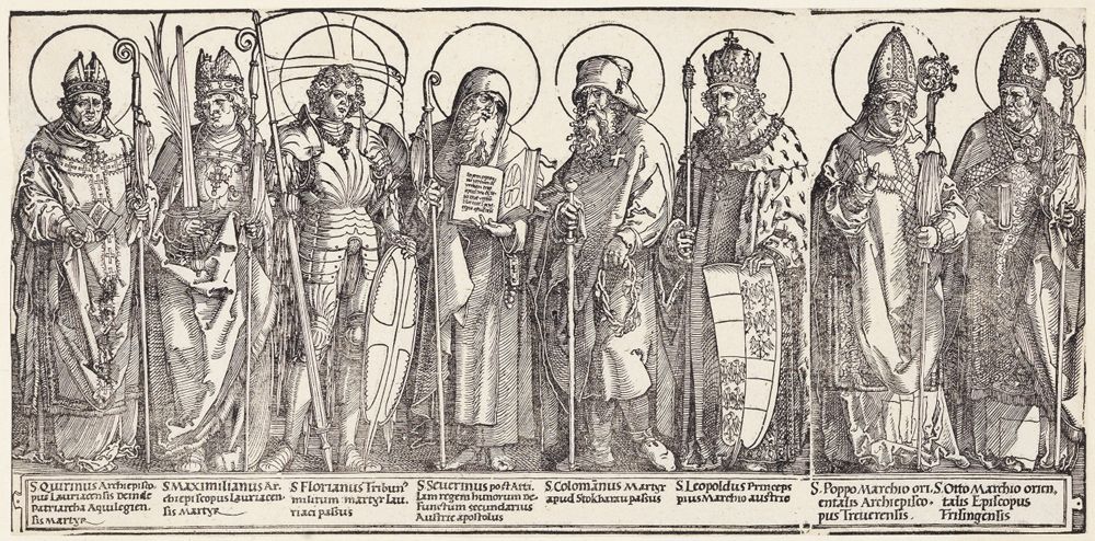 Albrecht Dürer - Die Schutzheiligen von Österreich