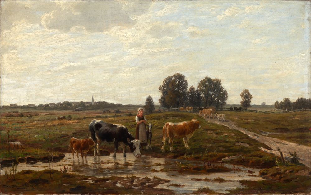 Wilhelm Schmitt - Am Elbach in der Rhön