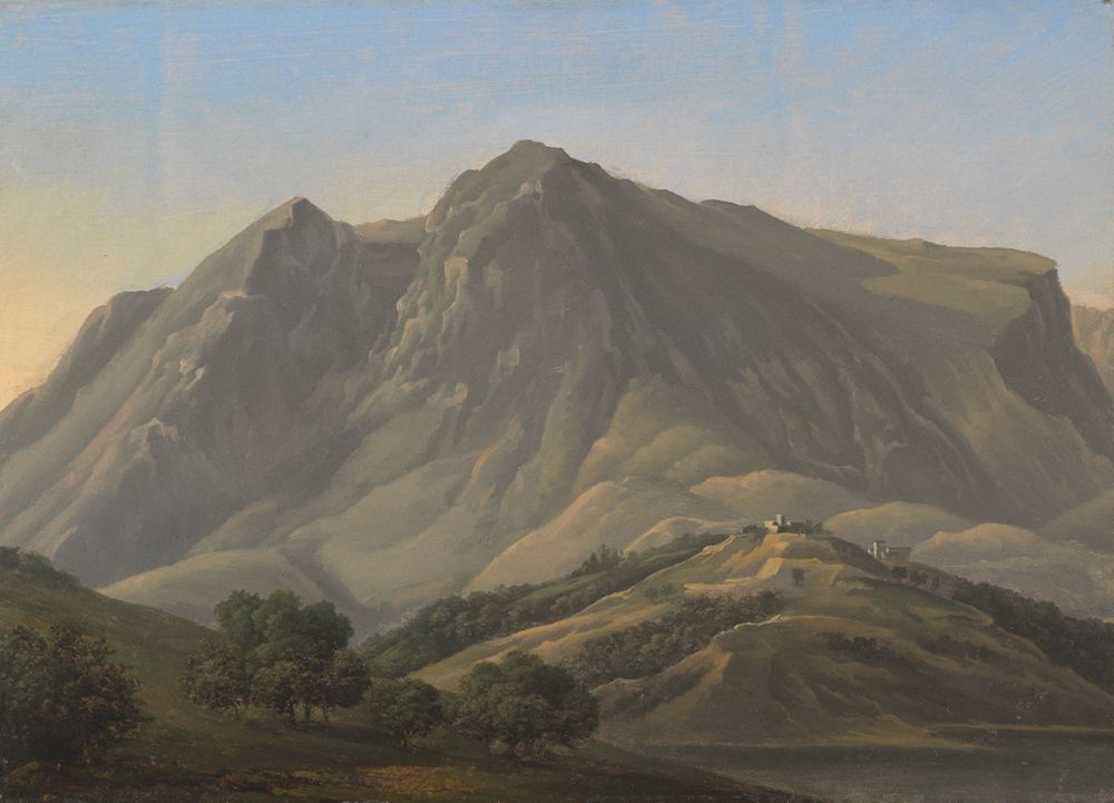 Lancelot-Théodore Turpin de Crissé - Der Monte Velino in den Abruzzen