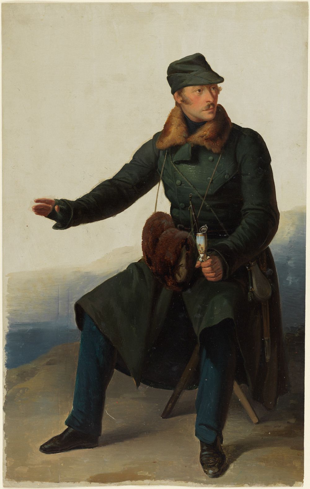 Johann Baptist Kirner - Markgraf Wilhelm von Baden, nach links gewendet